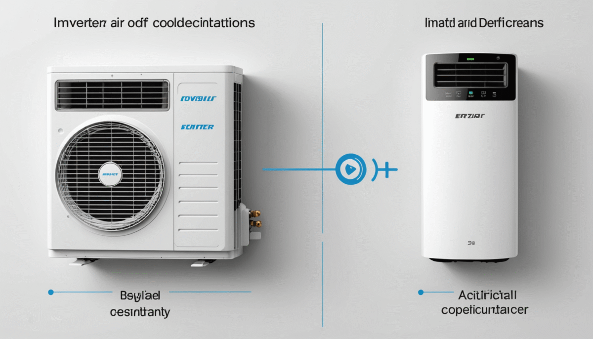 Comparatif : clim inverter vs clim on/off.
