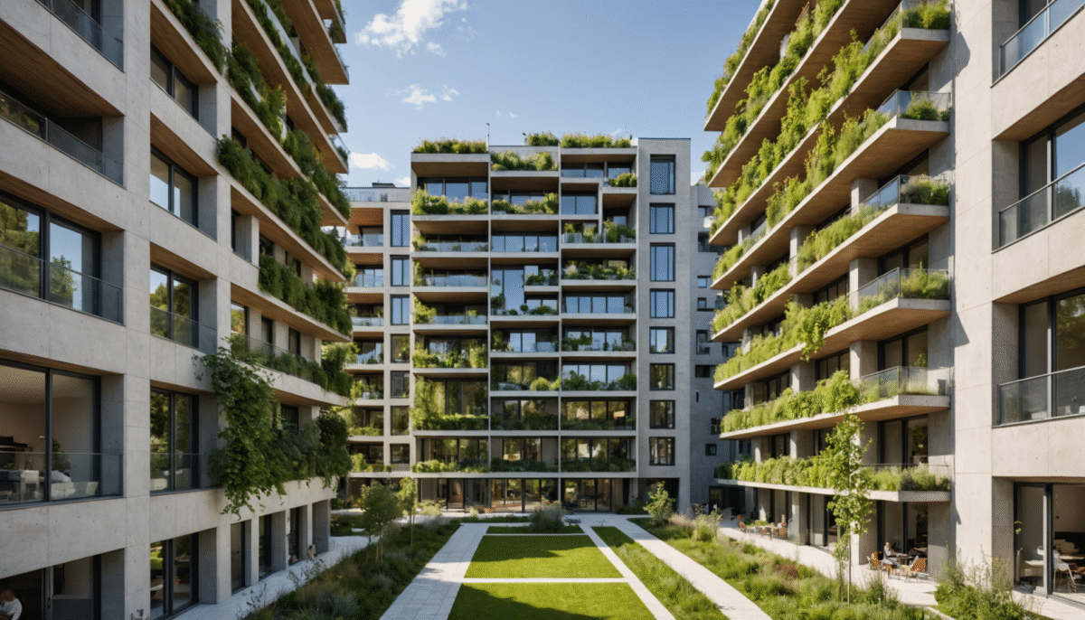 découvrez à lyon un projet innovant d'habitat éco-énergétique qui maintient la température entre 22 et 26°c sans utiliser de climatisation ni pompe à chaleur, pour un confort durable et respectueux de l'environnement.